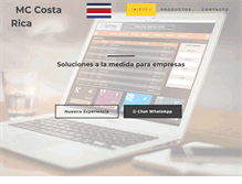 Tablet Screenshot of mc-costarica.com